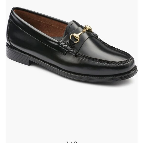 GH Bass Weejons Lianna leather Bit Loafers w memory foam cushioning size 9.5 NWT - Picture 1 of 8